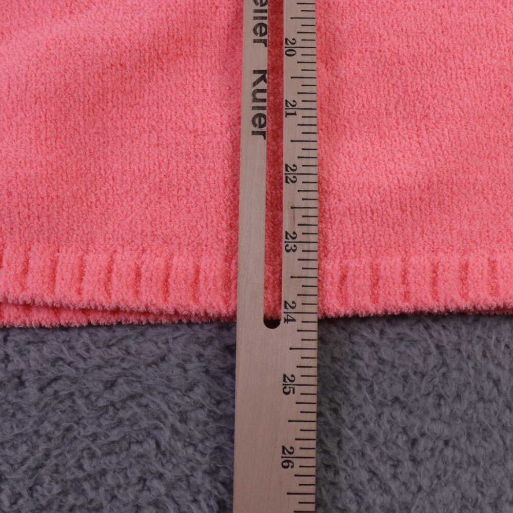 Anthony's Resort Wear Chenille Sweater Womens Small Pink Crew Neck Preppy Cozy - Picture 8 of 9